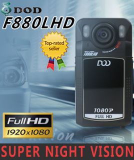 DOD F880LHD SUPER NIGHT VISION Car DVR Car camcorder EMS★Russian 