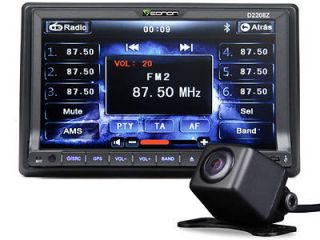 C1202Z Touchscreen 2 DIN 7 TV Motorized Bluetooth iPod Car DVD Player 