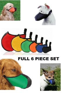   Piece SET ProGuard SOFTIE DOG MUZZLES*ALL MUZZLE/Breed SIZES Grooming