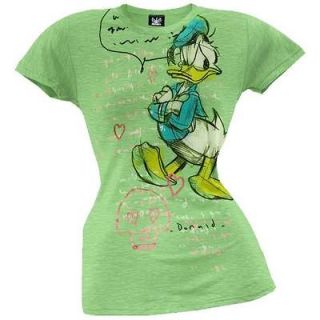 Donald Duck   Notebook Doodle Juniors T Shirt