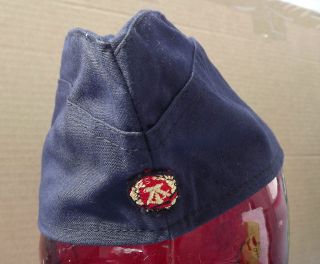   Navy Enlisted Mans Overseas Cap Hat ~ size 61 ~ Communist Cold War