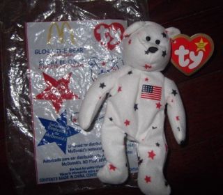 Beanie Baby Maple the Bear Canada New in Package McDonalds 1999 5.5 