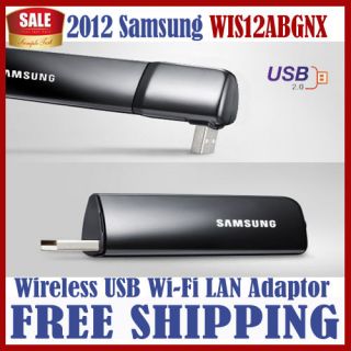 Samsung 2012 New Wireless USB 2.0 Wi Fi LAN Adaptor WIS12ABGNX