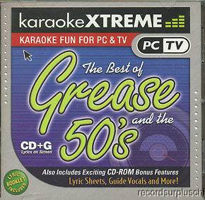 Best of Grease & the 50s Karaoke CD+G 14 Songs 16 Candles Peggy Sue 