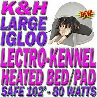 IGLOO DOGLOO Lectro Kennel LARGE Heated Dog Cat Mat Pad