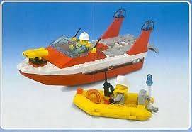 Lego 6429 Blaze Responder Town Boat w/Box & Instructions