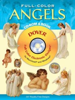 Full Color Angels by Dover Publications Inc. Staff 2002, Paperback 