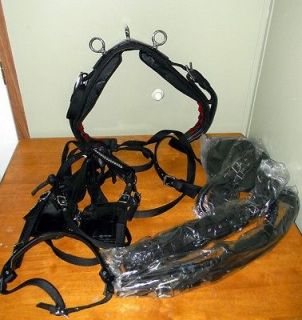 New PONY Size Nylon Driving Harness Sets Complete Buggy Harness Sets