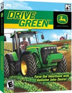 John Deere Drive Green PC New Factory Sealed Farming Simulation Sim 