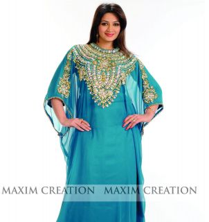   Kaftan Islamic Dress Hand Embrioderd Caftan Abaya Dubai Fashion K 24