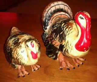   turkey salt and pepper shakers, made in Japan post World War II