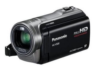 BRAND NEW Panasonic HC V500 Camcorder   Black (V500K)