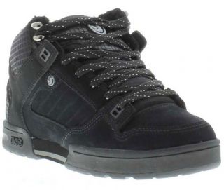 DVS Shoes Genuine Militia Boot Mens Water Resistant Black Shoes Sizes 