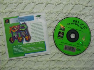 LIGHTSPAN ADVENTURES PLAYSTATION K 9.5 THE TAIL WAG TOUR