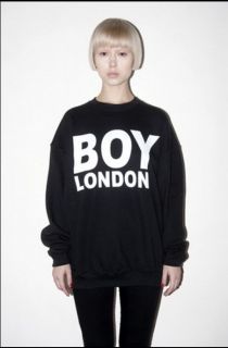 Unisex black sport boy london sweater coat fashion bigbang