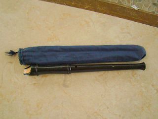 Vintage Aulos Flute (Japan) Used With Cloth Case (No. 803S)