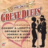 Classic Country Great Duets 1 CD, Oct 2004, Time Life Music
