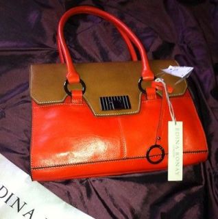 Edina Ronay London Leather Bag Over Sholders BNWT Designer RRP £185 