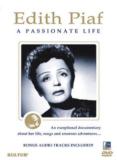 Edith Piaf   Passionate Life DVD, 2004
