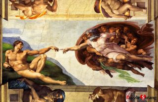 Clementoni 4000 Piece Jigsaw puzzles The Creation of Adam 