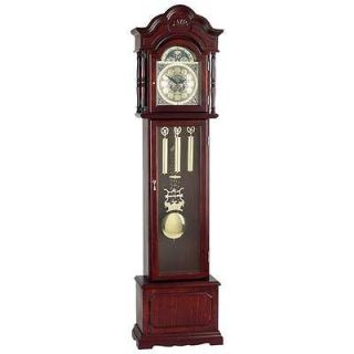 Edward Meyer™ Grandfather Clock W Beveled Glass & 31 Day Movement 