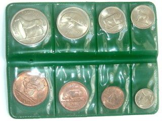 Coins of Ireland   set of 8 coins uncirculated mixed dates 1950s and 