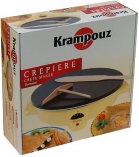Original France Krampouz Crepe Maker yellow 31cm plate for family