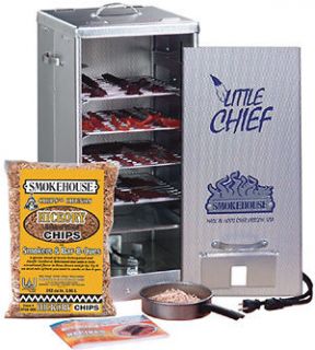   Little Chief 9900 Front Load Electric 4 Grill Meat Smoker Cooker