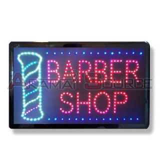   Shop LED OPEN Parlor Sign 22x12x1 USA Seller Business Signs Salon