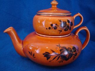 Lord Nelson Ware Elijah Cotton stacking teapot/sugar LNE30 EXCELLENT 