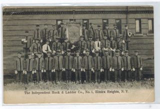 NY Elmira Hts. INDEPEDENT HOOK & LADDER Co.No 1 1906