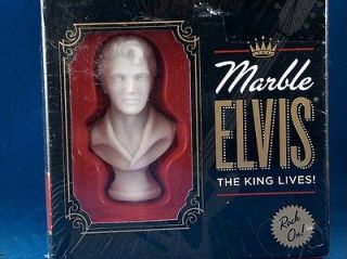 Marble Statue ELVIS Signature Product by Running Press 3 Bust Sealed 