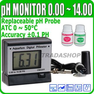 Digital pH Meter Water Tester pH Monitor0.00   14.00PH Replaceable BNC 