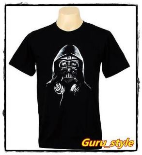 Darth Vader Headphones Music Hip Hop JEDI EMO T shirt Star Wars Man M