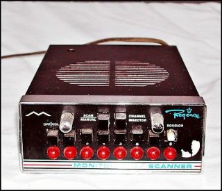 Vintage Regency Scanner Model TMR 8 Monitor Scanner