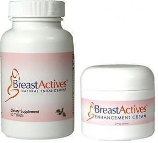 Kits Breast Actives Cream & Tablets Breast Gain Plus