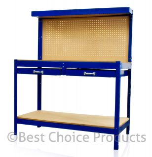 Work Bench Tool Storage With Drawers and Peg Boar Solid Steel 