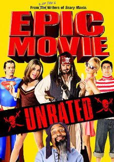 Epic Movie DVD, 2007, Unrated Rental Ready