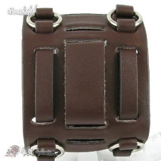 wide leather watch bands in Jewelry & Watches