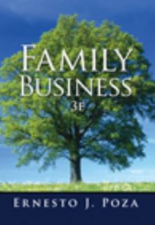 Family Business by Ernesto J. Poza 2009, Paperback