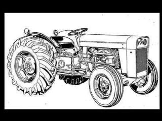   FERGUSON TO 35 MF 202 204 TRACTOR PARTS MANUALs and Part Number Lists
