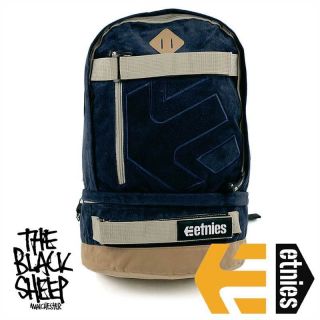 ETNIES ONE SIZE SKATEBOARD CARRIER TRANSPORT BACKPACK (TWO COLOUR 