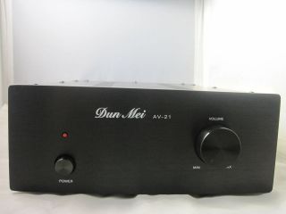Tube 6N11 X 10D Buffer Pre AMP Base on Musical Fidelity    Black 