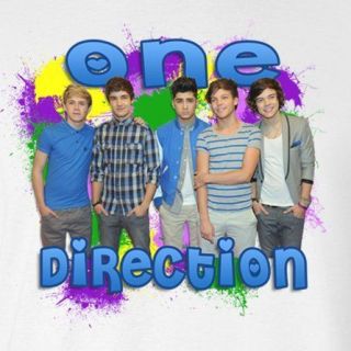 ONE DIRECTION BAND *****FABRIC​/T SHIRT IRON ON TRANSFER