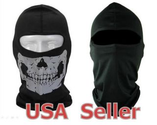FULL FACE Motorcycle Skull MASK ~under helmet~ Snowmobile Ski Hood (US 