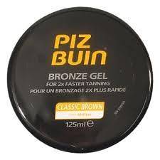   BUIN BRONZE GEL for 2X FASTER TANNING Classic Brown 125ml with MELITAN