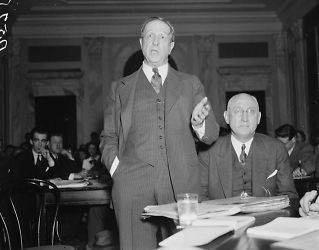1937 photo At Civil Liberties hearing. Washington, D.C. Jan. 14 