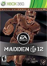 Madden NFL 12 Hall of Fame Edition Xbox 360, 2011