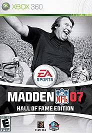 Madden NFL 07 Hall of Fame Edition Xbox 360, 2006