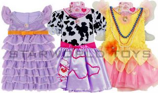 Fancy Nancy Lot of 3 Dresses Posh Party, Poodle and Bonjour Butterfly 